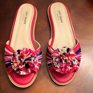 Jon Josef Pom Pom Sandals